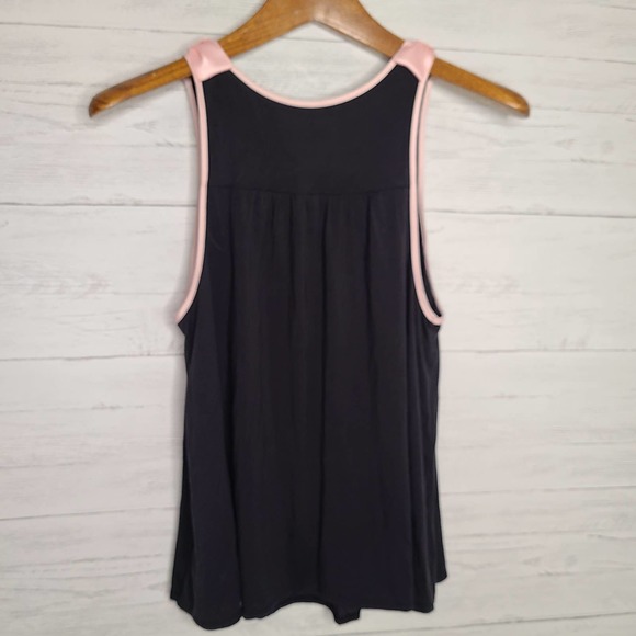 Kate Spade Satin Bow Modal Jersey Cropped Pajama Set - Picture 7 of 12